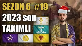 Age of Empires IV Takımlı Yeni Yıl Maçları - İmparatorluk, Sultanlık, Krallık | AoE4 S6 #19