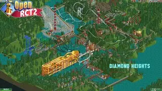 RollerCoaster Tycoon! In 2024 Scenario 04 Diamond Heights Part 7