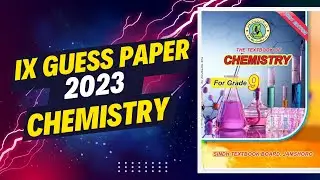 Class 9 Chemistry Guess Paper 2023 | the educational hub | Sir Aliyaan Malik | Important Questions