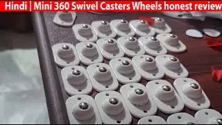 Hindi | Mini Swivel Casters Wheels honest review