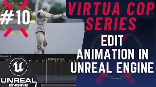 Make Weapon Handling Animation of Enemy AI #10 Virtua Cop Series Unreal Engine 5