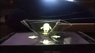 3D hologram projector