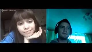 Сестра 12лет,  доминирует, унижает  брата в чат рулетке