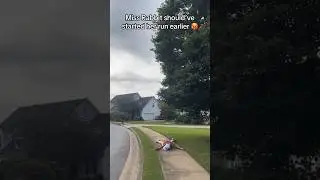 Stay safe out here in these running streets 🥵