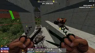 Кровавая луна. Рукопашный бой - ИМБА. Выживание 7 Days to Die