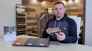 Террасная доска из ДПК 150х26мм видеообзор Технодек