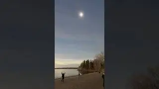 Total Solar Eclipse of 4/8/24 in Plattsburgh, NY