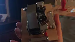 Two buttons plungers and lights.  No wires