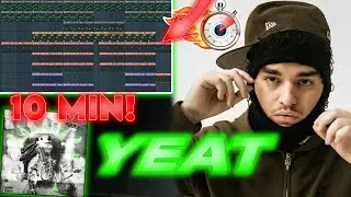 MAKING A YEAT TYPE BEAT IN 10 MINUTES! FOR 2 Alive!🧪🔔 Fl Studio 2022