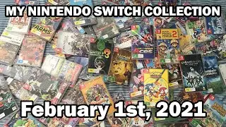 My Nintendo Switch Collection (February 2021)