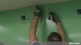 Altro walls installation 11: Altro Whiterock Flexijoint