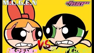 M.U.G.E.N Blossom VS Buttercup Remastered