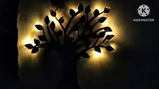 Black Golden tree arduino LED blinking project @navitechno4910