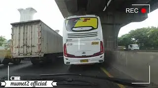 KECELAKAAN D TENGAH2 JALAN TOL,PART#1