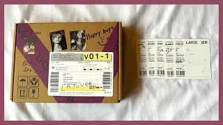 [UNBOXING] V (뷔) - Layover Album | Barnes and Noble Exclusive, Version 3
