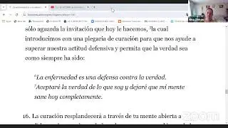 136. UCDMX Lección 136 de un curso de milagros con Nina 2024