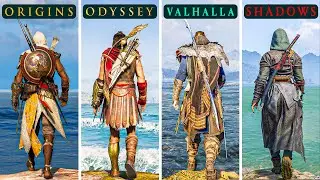Which RPG AC Game Has Best Graphics, Physics And Details? Origins VS Odyssey VS Valhalla VS Shadows