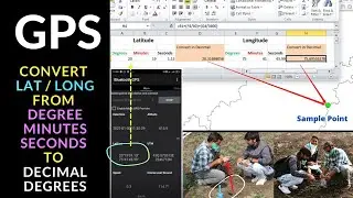 How to Convert Latitude and Longitude from DMS to Decimal Degrees in Excel