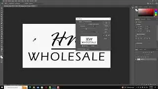 How to remove background of a logo EASY in Photoshop