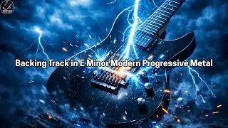 Backing Track in E Minor Modern Progressive Metal