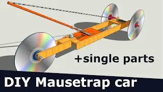 Build a mousetrap car assembly and parts