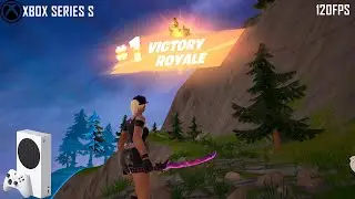 Fortnite chapter 2 remix gameplay on Xbox Series S (120FPS 1440P)