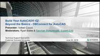 Beyond the Basics  Database Connectivity in AutoCAD 2017 WEBINAR   AutoCAD