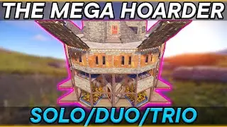THE MEGA HOARDER - BIG STORAGE Bunker Rust Base Design 2022