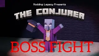 Minecraft The Conjurer Boss Fight ( 1.16.5 Mod )