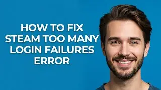 How To Fix Steam Too Many Login Failures Error - GUIDE!
