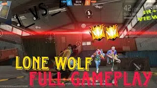 Lone Wolf Mode Full Gameplay 👽 1v2
