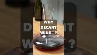 Level up your wine game🍷🍇 The science behind decanting 🤓 