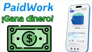 Esta APP TE DA DINERO GRATIS! Paidwork