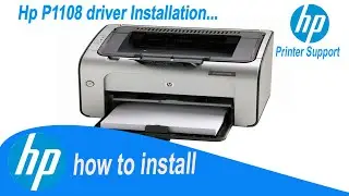 HP Laserjet P1108 Driver Download for Windows 10 | Installation