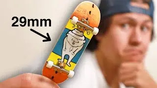 I Tried A 29mm Fingerboard!