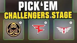 PGL Major Stockholm 2021 Pick'Em Challengers Stage - My Picks! 🏆