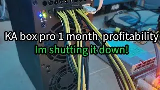 I'm SHUTTING DOWN my KA BOX PRO: 1-month profitability update.