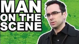 MAN ON THE SCENE