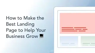 How to Make the Best Landing Page to Help Your Business Grow | Digital Marketing Tips #shorts
