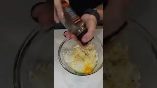 Spicing up the ricotta cheese for the lasagna