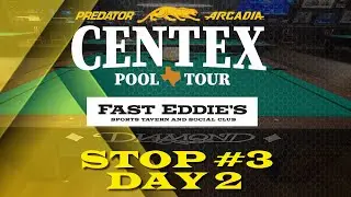 Later Matches Day 2 Predator Arcadia CenTex Pool Tour Stop #3 || Live from Fast Eddies Braun
