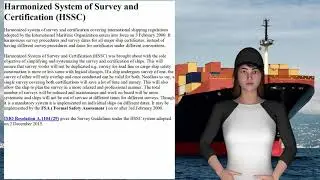 Survey & Certification- Harmonized System of Survey and Certification (HSSC)