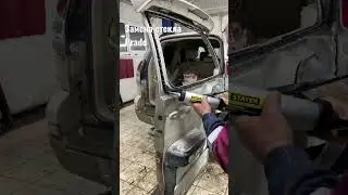 Замена стекла задней двери! 