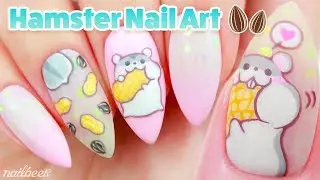 ♡ Hamster Nail Art ♡