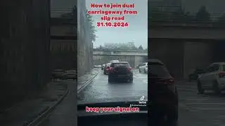 How to join dual carriageway from slip road 31.10.2024