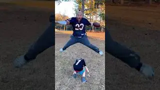 Me going easy on my Son!!! 😱😳 