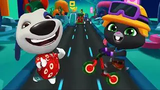 Hawaiian Hank Gold Run Vs Desert Becca Gold Run - Talking Tom Gold Run