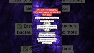 This Is 784 Hz Frequency It Supports Mental And Physical Well Being