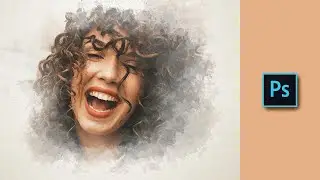 Adobe Photoshop Tutorial - watecolor paint effect - Lesson 2