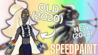 Matrix Opal Redraw Speedpaint (2020 vs 2024) | Underworld Entrance